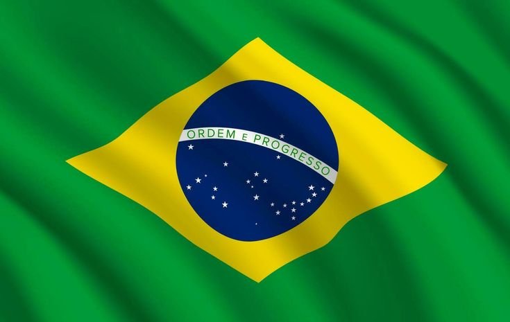 Brasil bandeira, vetor brasileiro oficial símbolo
